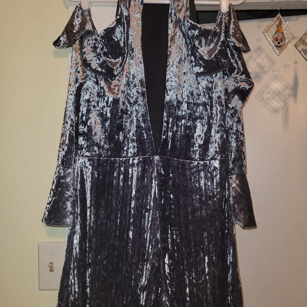 Velvet Romper - Picture 7 of 10